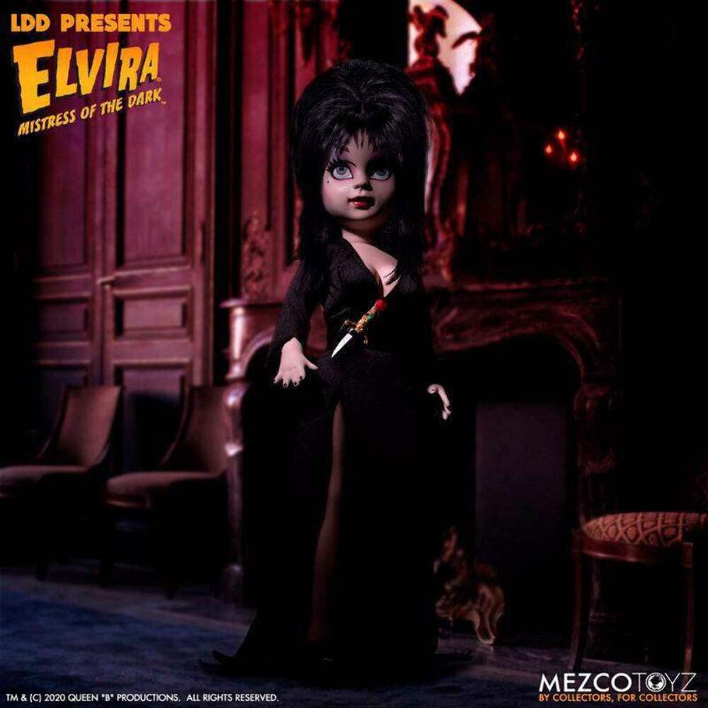 Mezcotoyz - Figurine Elvira - Elvira Mistress of The Dark 25cm - 0696198996029