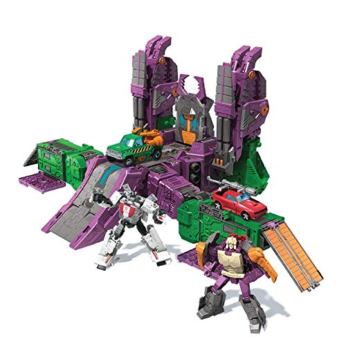 Transformers Toys Generations War for Cybertron: Earthrise Titan WFC-E25 Scorponok Triple Changer Action Figure - Kids Ages 8 and Up, 21-Inch