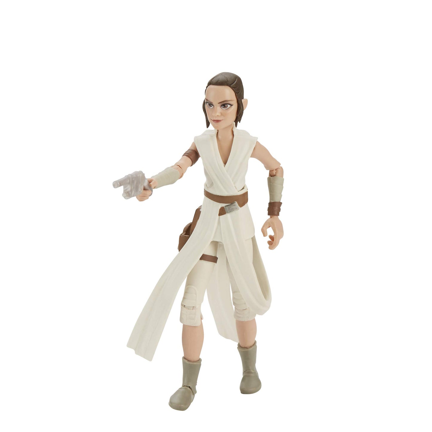 Hasbro Star Wars Galaxy of Adventures Star Wars: The Rise of Skywalker Rey 5-Inch-Scale Action Figure Toy with Fun Lightsaber Action Move