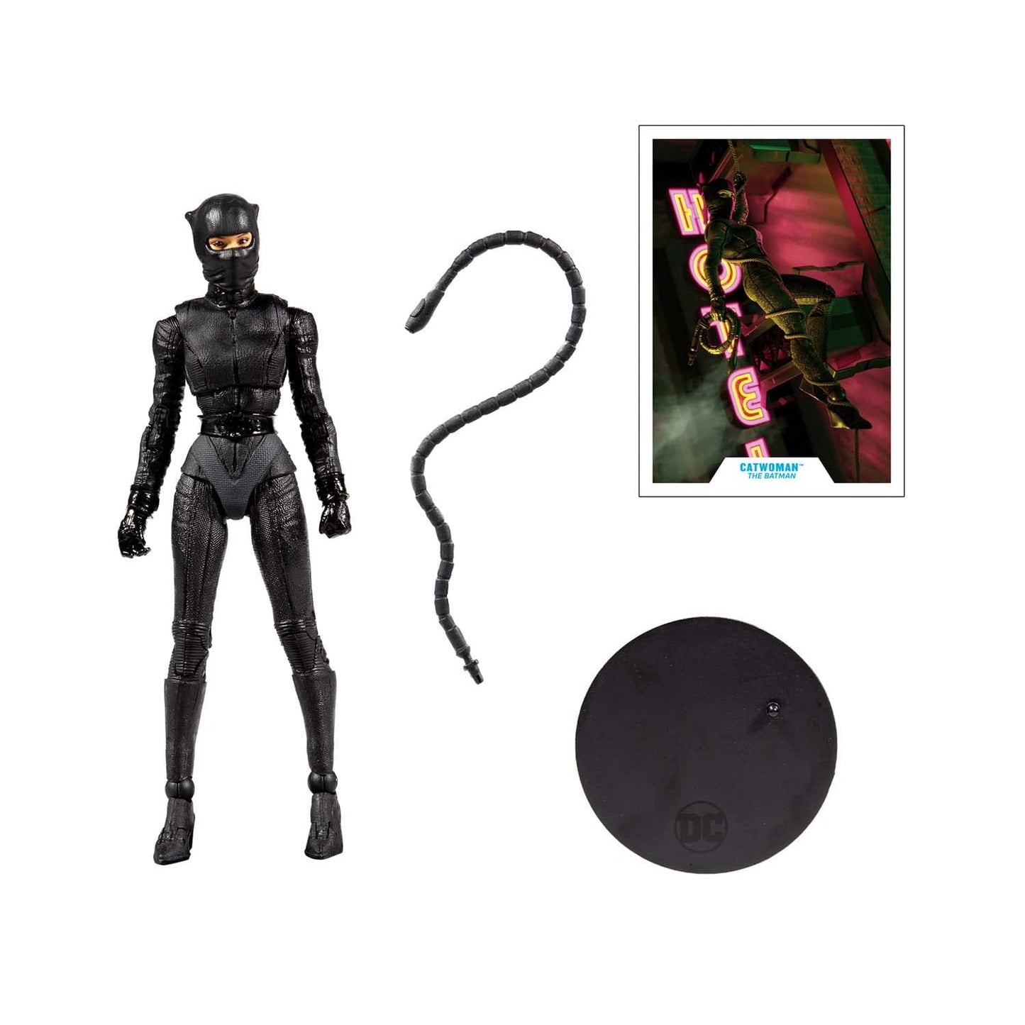 McFarlane Toys Catwoman: The Batman (Movie) 7" Action Figure with Accessories, Multicolor (15079)