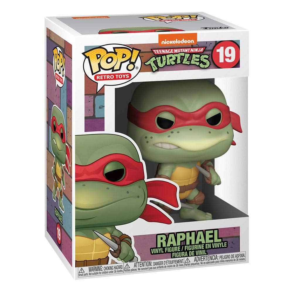 Funko - Figurine TMNT Tortues Ninja - Raphael Pop 10cm - 0889698514323