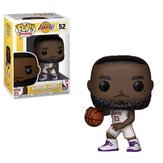 FUNKO POP! NBA: Lakers - Lebron James (White Uniform)