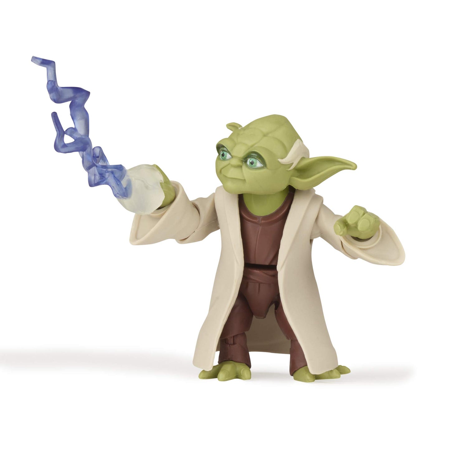 Star Wars Galaxy of Adventures Yoda Toy 5-inch Scale Action Figure with Fun Lightsaber Accessory Feature, Toys for Kids Ages 4 and Up