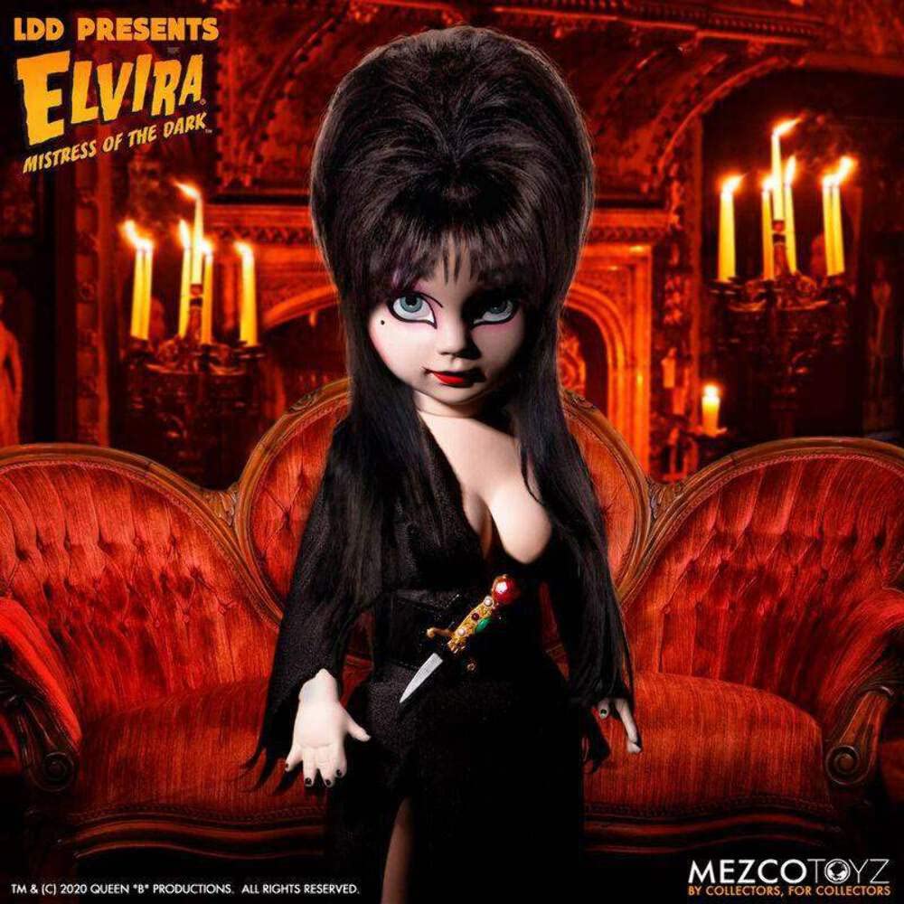 Mezcotoyz - Figurine Elvira - Elvira Mistress of The Dark 25cm - 0696198996029