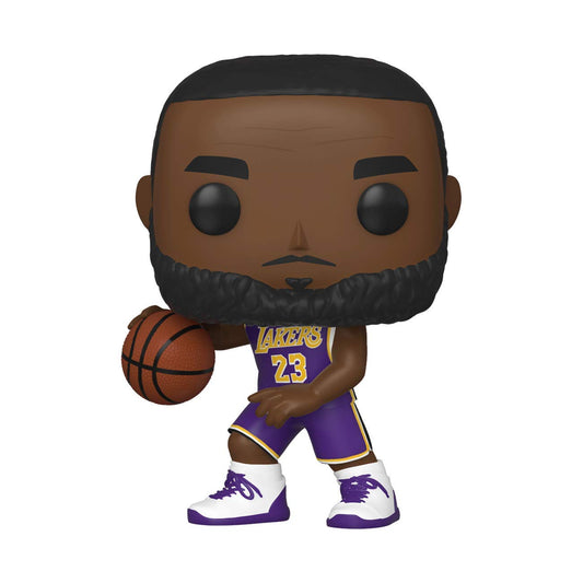 NBA Stars: Lakers - Lebron James (Purple) Pop Figure