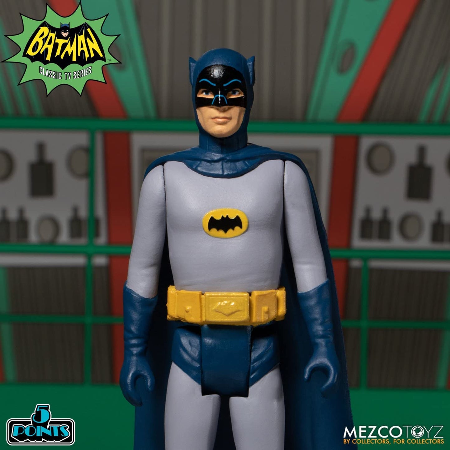 Mezco Toyz Batman (1966) Classic TV Series 5 Points Deluxe Box Set