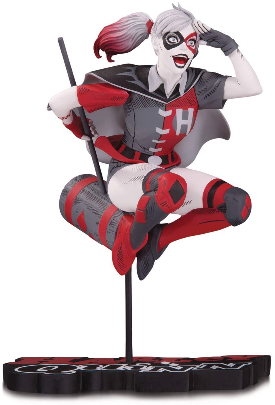 Harley Quinn Red, White & Black: Harley Quinn by Guillem March Statue