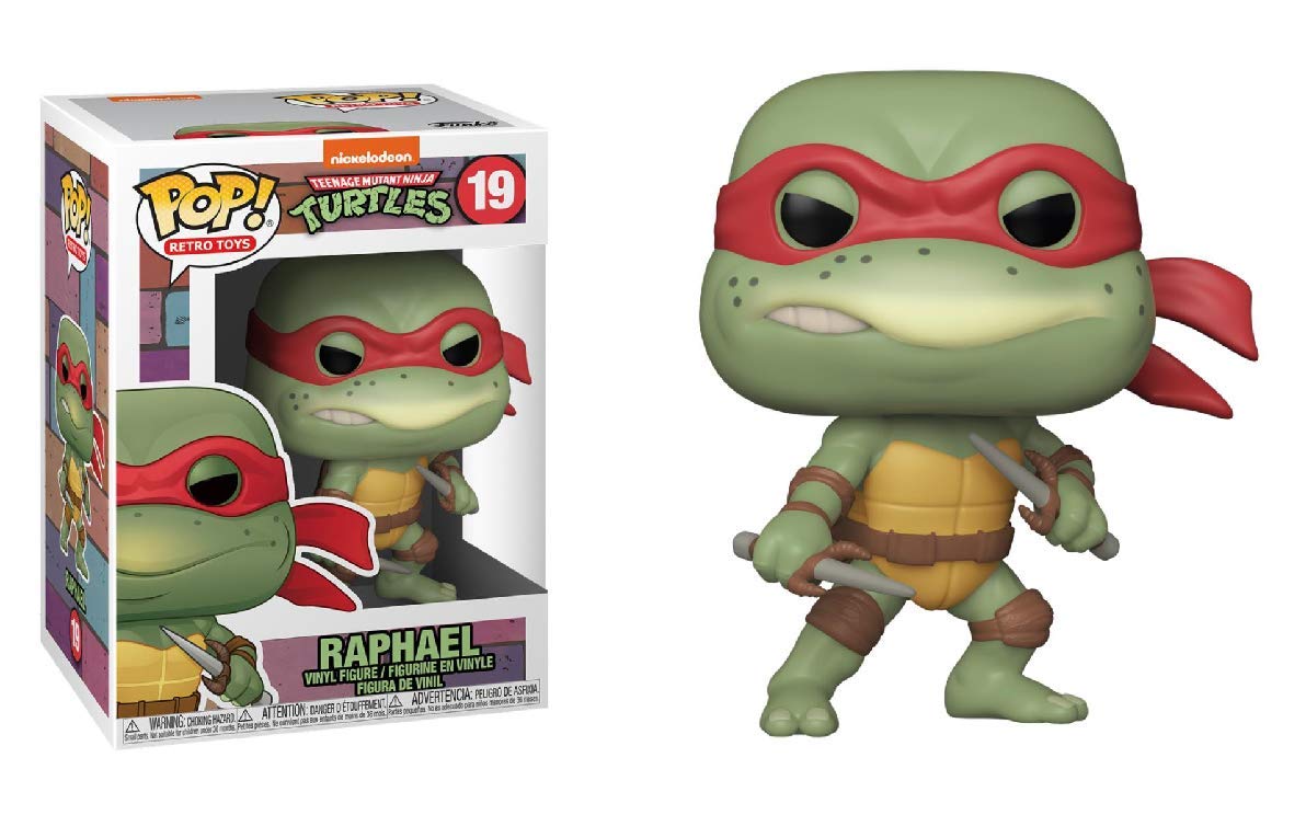 Funko - Figurine TMNT Tortues Ninja - Raphael Pop 10cm - 0889698514323