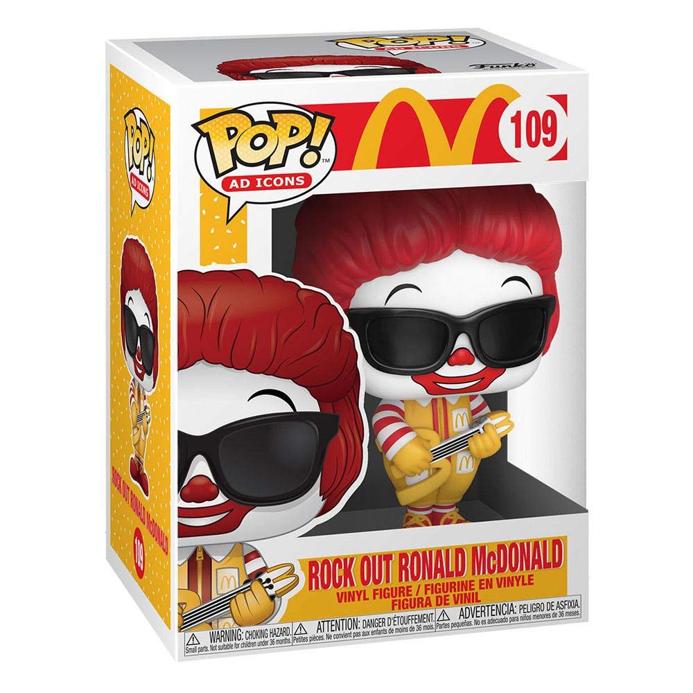 Funko Pop! Ad Icons: McDonald's - Rock Out Ronald