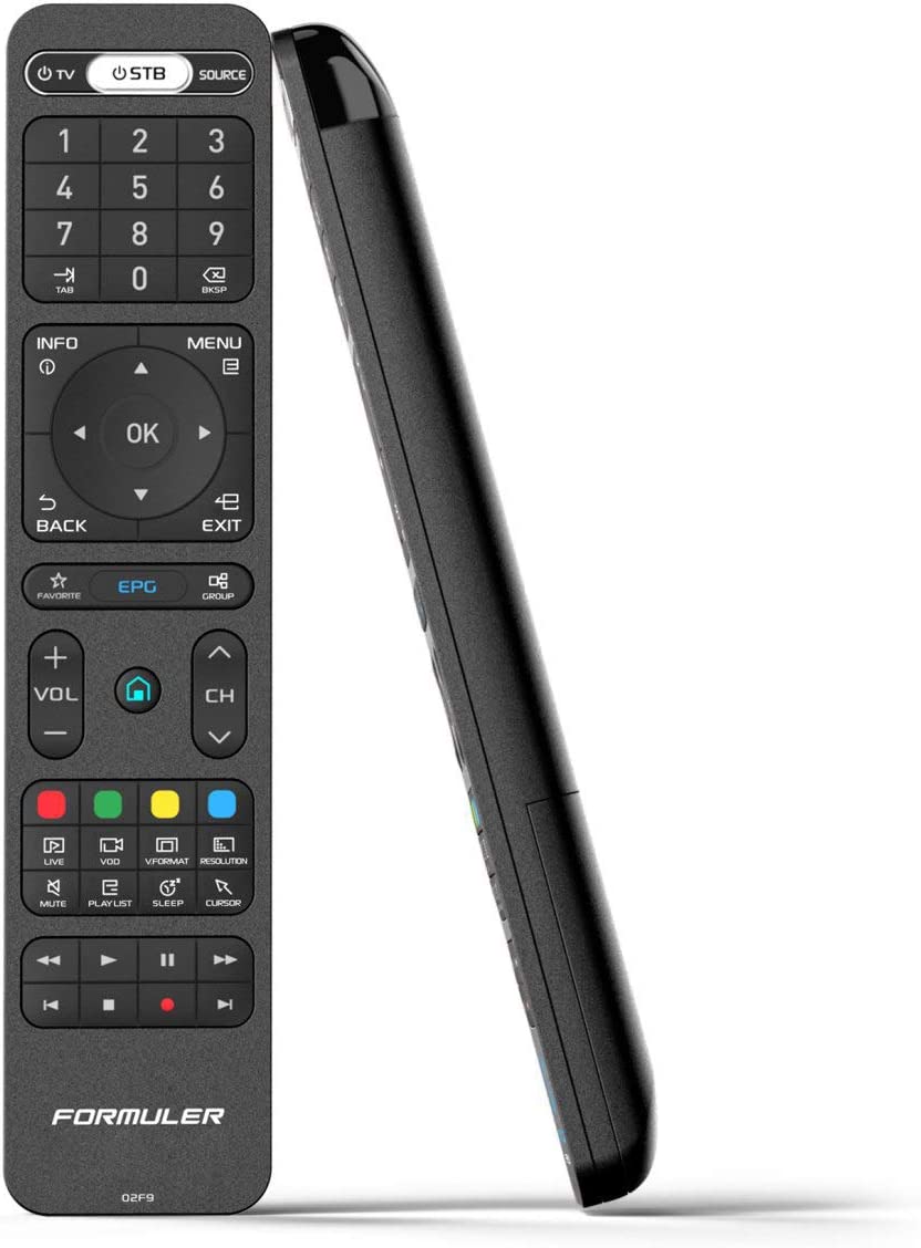 Updated 02F9 Version Original FORMULER IR Smart Learning Remote Control for Z8 / Z Alpha/Z+ Neo / Z7+5g / ZX5g / Z7+ / ZX/Z+ / Z Nano by FORMULER Sales