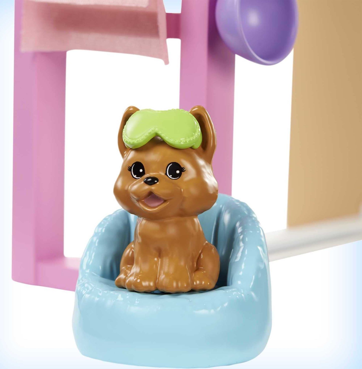 Barbie Face Mask Spa Day Playset with Brunette Barbie Doll, Puppy, Toy Spa Station with 4 Molds, 3 Tubs of Barbie Dough & 10+ Accessories to Create & Remove Face Blemishes on Doll & Puppy