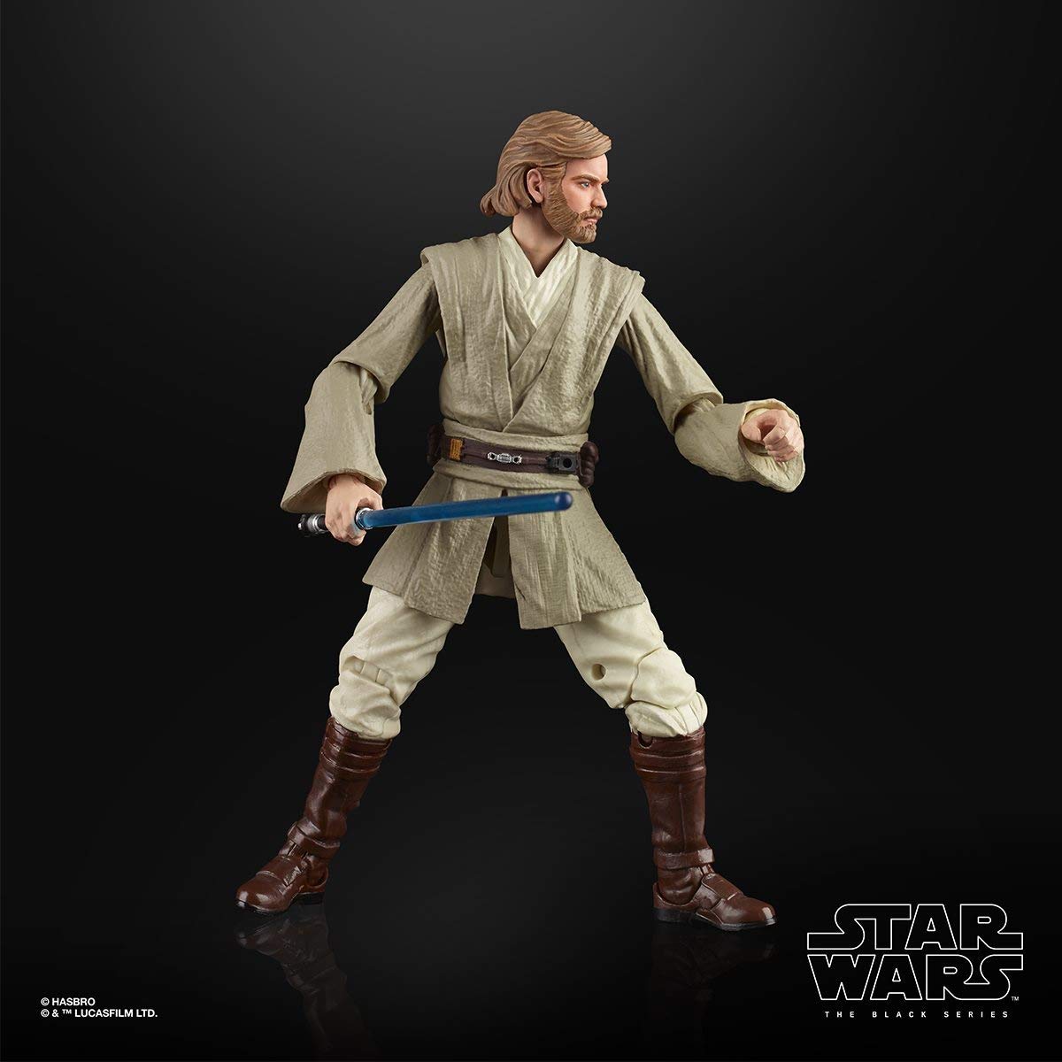 Star Wars The Black Series OBI-Wan Kenobi (Jedi Knight) Toy 6-inch Scale Star Wars: Attack of The Clones Collectible Figure, Ages 4 and Up