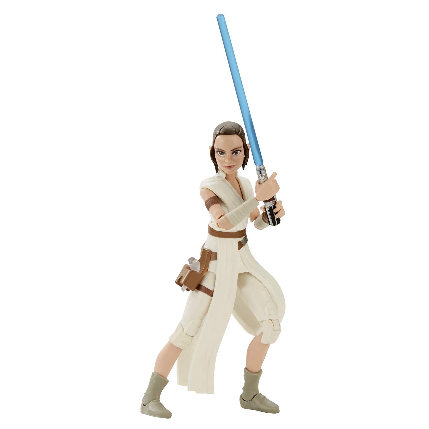 Hasbro Star Wars Galaxy of Adventures Star Wars: The Rise of Skywalker Rey 5-Inch-Scale Action Figure Toy with Fun Lightsaber Action Move