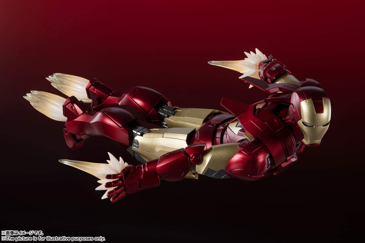 Tamashii Nations - Iron Man Mark 6 -<Battle of New York> Edition Avengers, Bandai Spirits S.H.Figuarts Action Figure