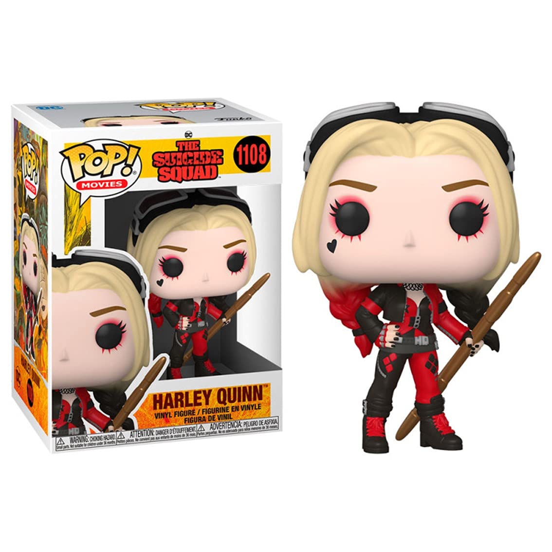 Funko Pop! Movies: The Suicide Squad - Harley Quinn (Bodysuit) Multicolor