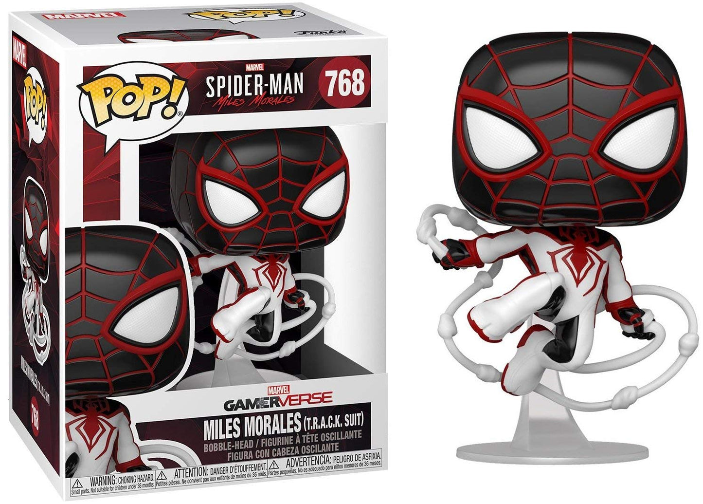 Funko Pop! Games: Spider-Man: Miles Morales - Miles Morales in Track Suit