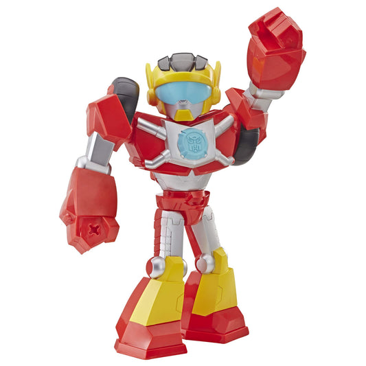 Playskool Heroes Transformers Rescue Bots Academy Mega Mighties Hot Shot Collectible 10-Inch Robot Action Figure