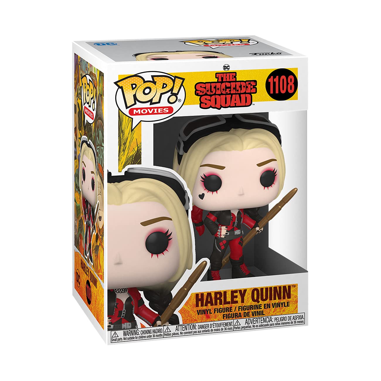 Funko Pop! Movies: The Suicide Squad - Harley Quinn (Bodysuit) Multicolor