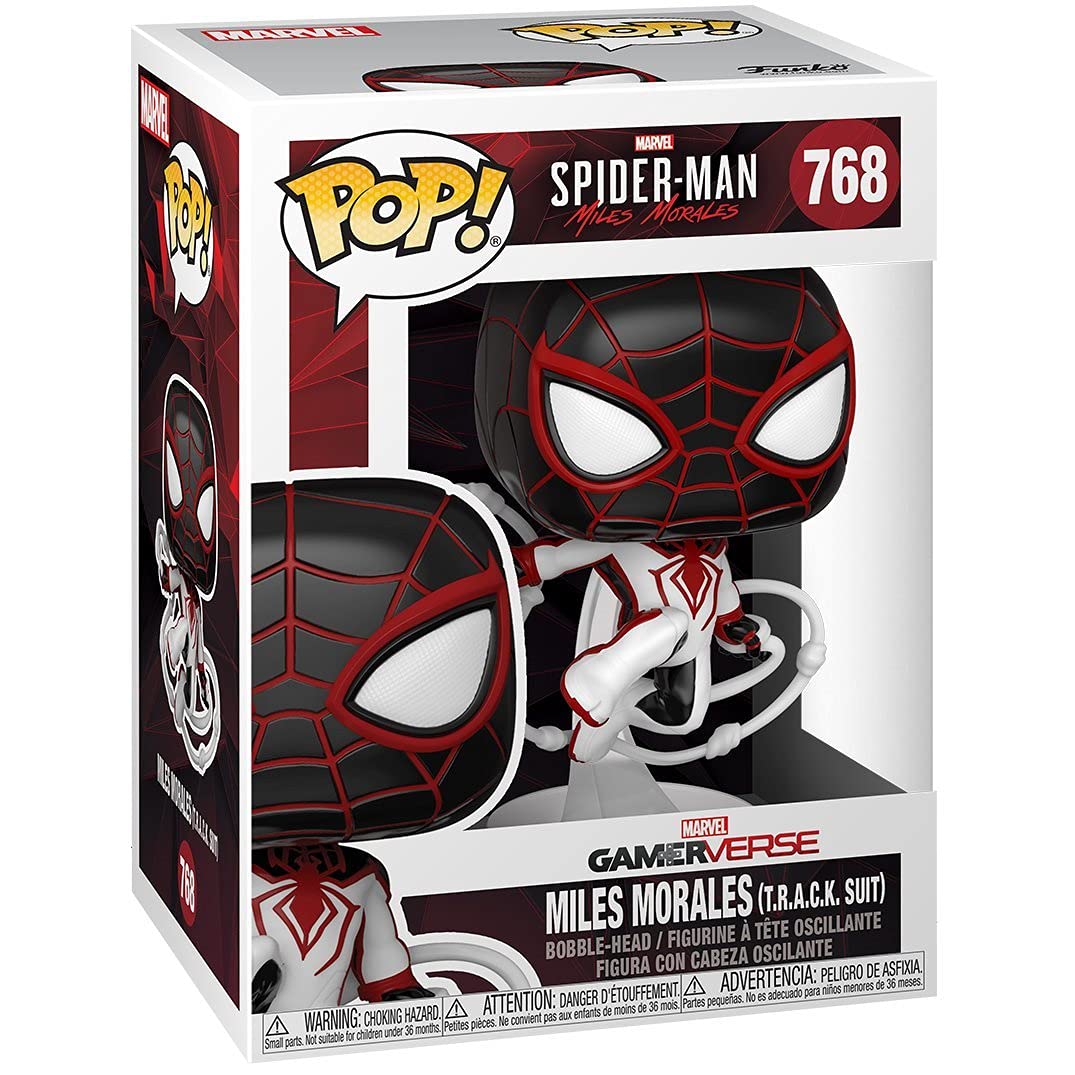 Funko Pop! Games: Spider-Man: Miles Morales - Miles Morales in Track Suit