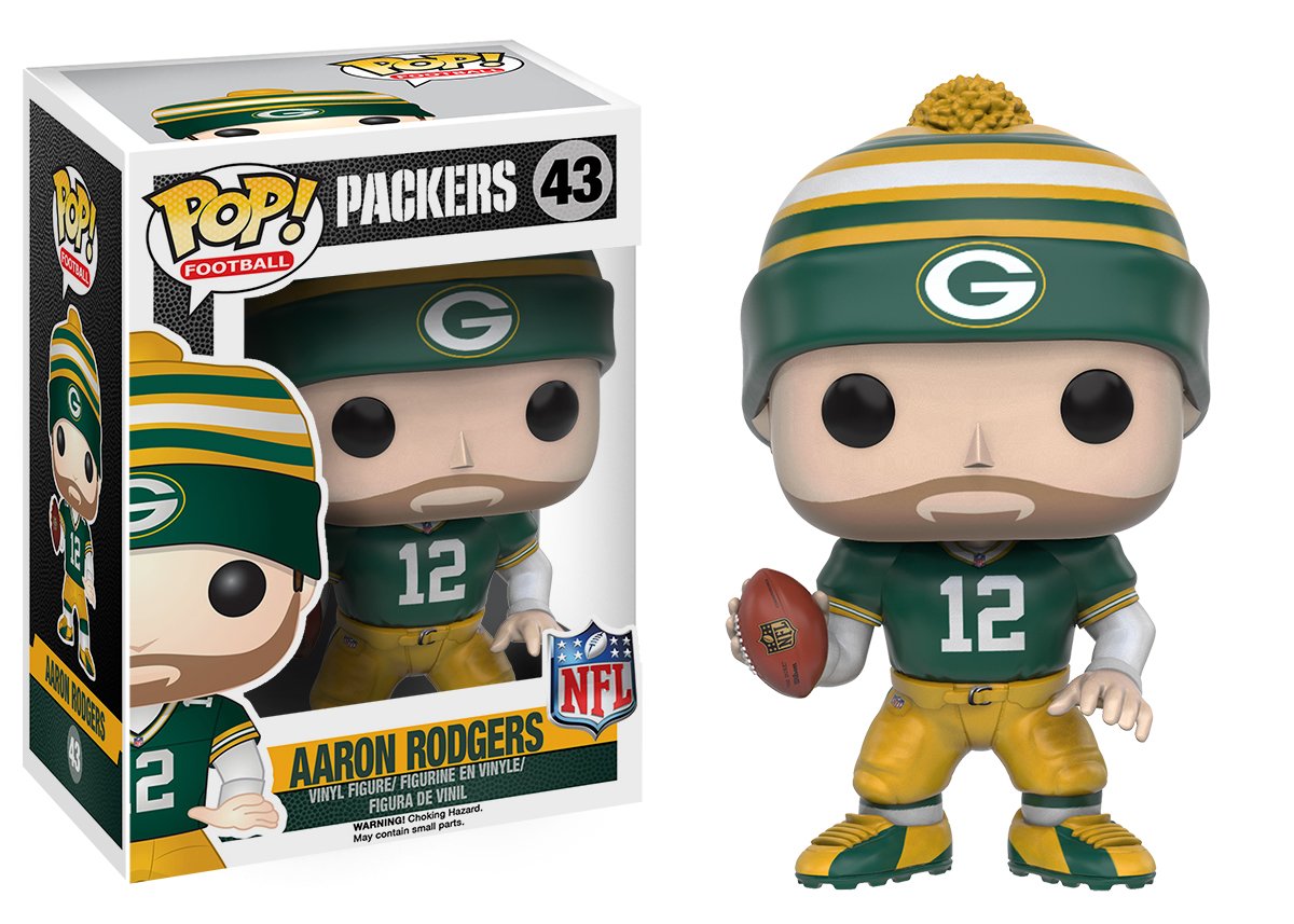 Funko POP NFL: Wave 3 - Aaron Rodgers Action Figure