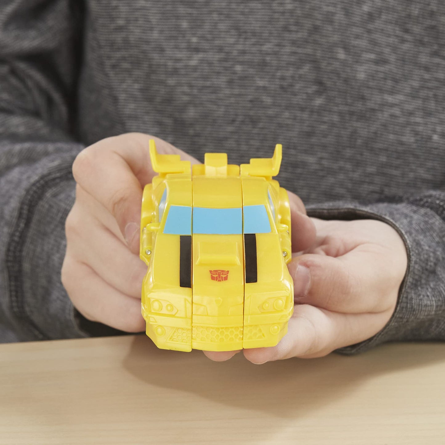 Hasbro Transformers Cyberverse Attackers: 1-Step Changer Bumblebee Action Figure Toy