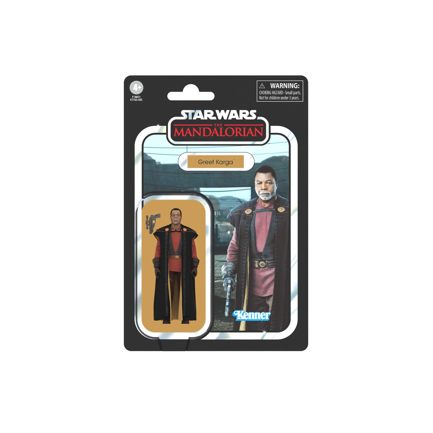 Star Wars The Vintage Collection Greef Karga Toy, 3.75-Inch-Scale The Mandalorian Action Figure, Toys for Kids Ages 4 and Up