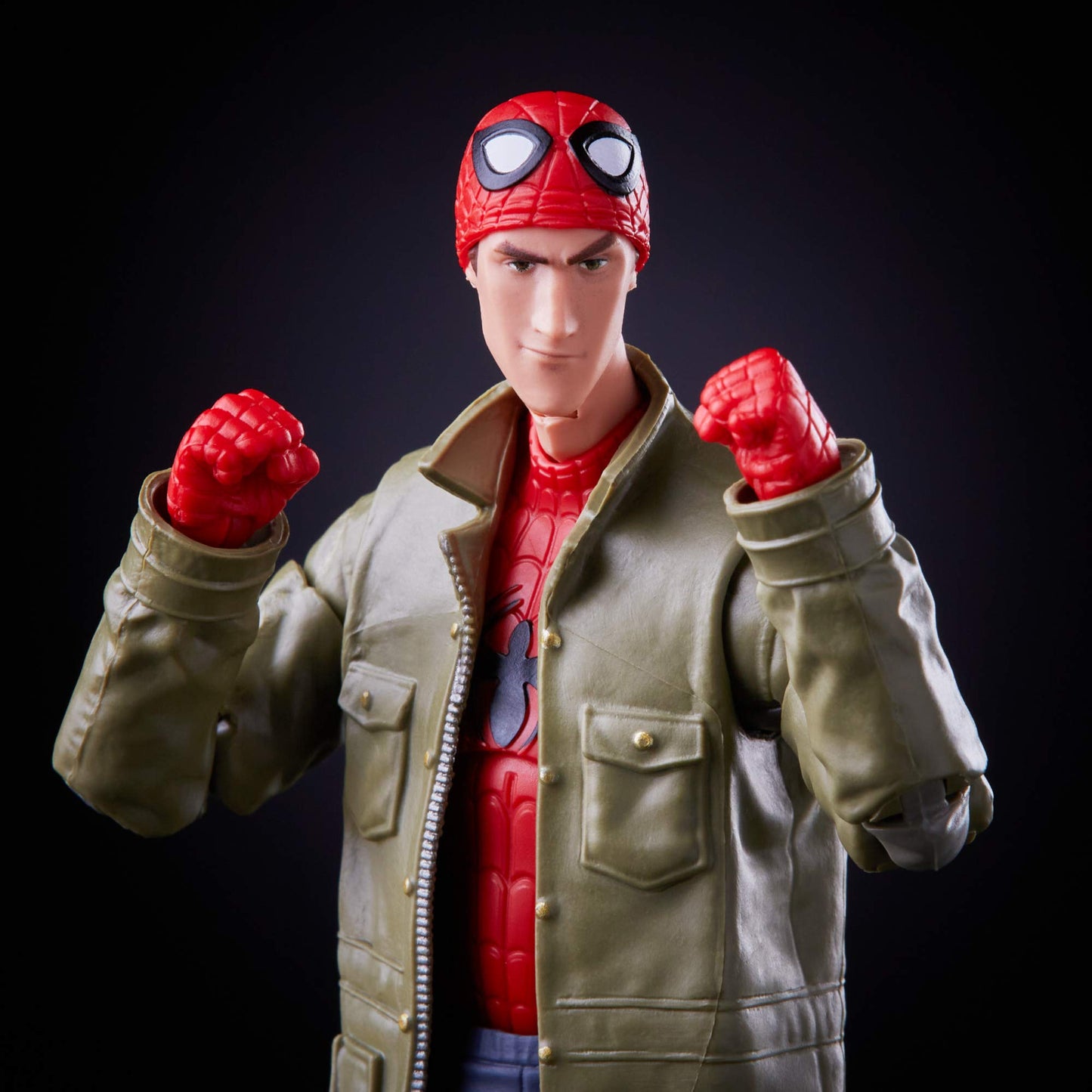 Spider-Man Hasbro Marvel Legends Series Into The Spider-Verse Peter B. Parker 6-inch Collectible Action Figure Toy for Kids Age 4 and Up