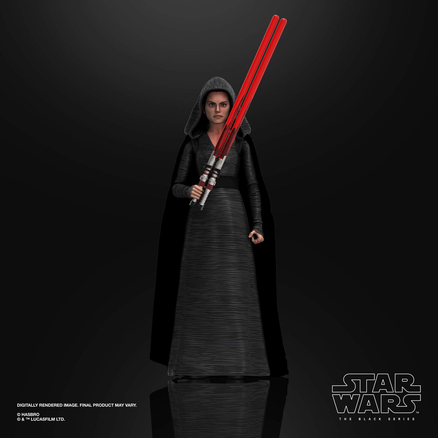 Star Wars The Black Series Rey (Dark Side Vision) Toy 6-Inch Scale Star Wars: The Rise of Skywalker Collectible Action Figure, Ages 4 and Up