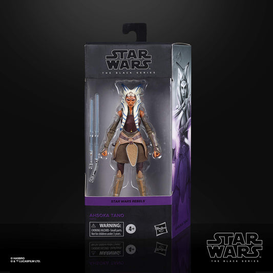 Star Wars The Black Series Ahsoka Tano Toy 6-Inch-Scale Star Wars Rebels Collectible Action Figure, Toys for Kids Ages 4 and Up