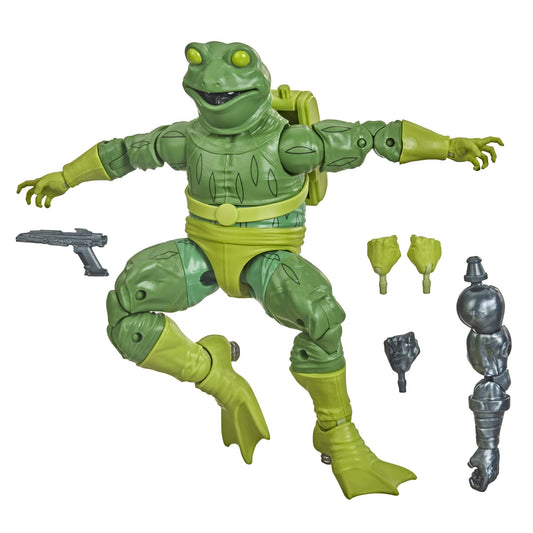 Spider-Man Hasbro Marvel Legends Series Marvel's Frog-Man 6-inch Collectible Action Figure Toy for Kids Age 4 and Up