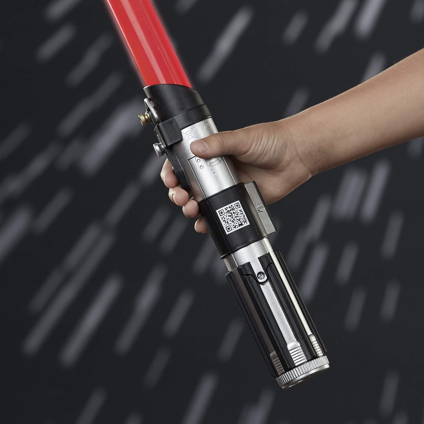 Star Wars Darth Vader Electronic Red Lightsaber Toy for Ages 6 & Up with Lights, Sounds, & Phrases Plus Access to Training Videos