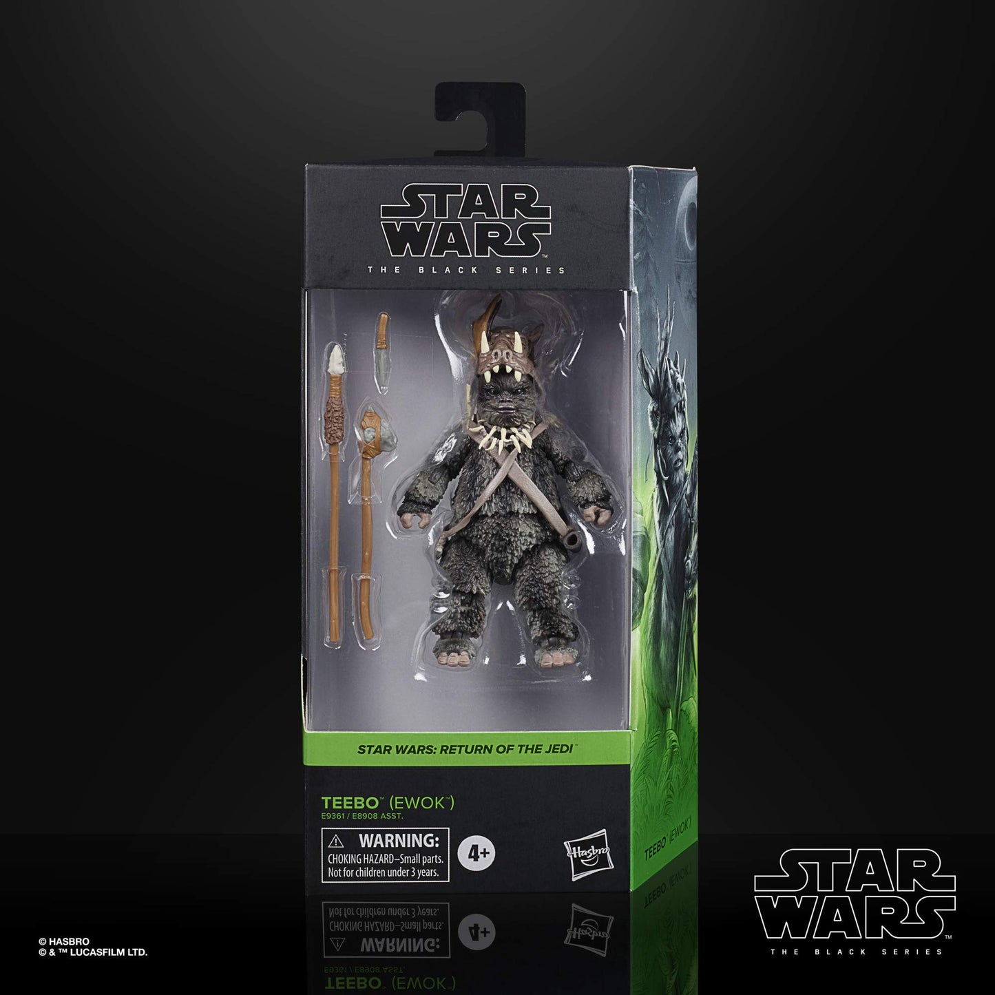 Star Wars The Black Series Teebo (Ewok) Toy 6-Inch-Scale Star Wars: Return of The Jedi Collectible Action Figure, Kids Ages 4 and Up