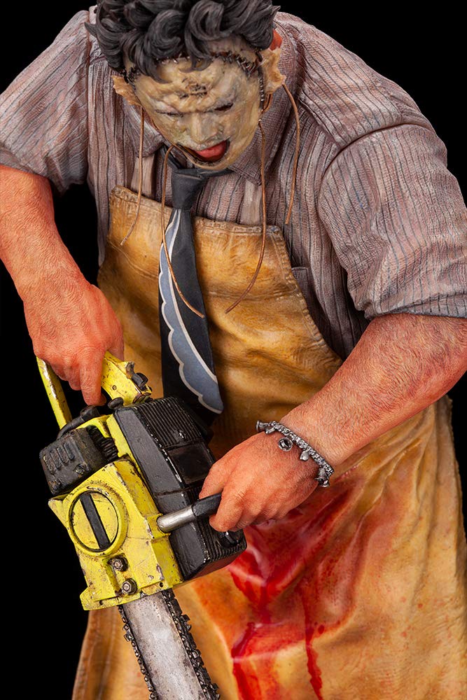 Kotobukiya The Texas Chainsaw Massacre: Leatherface (1974) ArtFX Statue, Multicolor