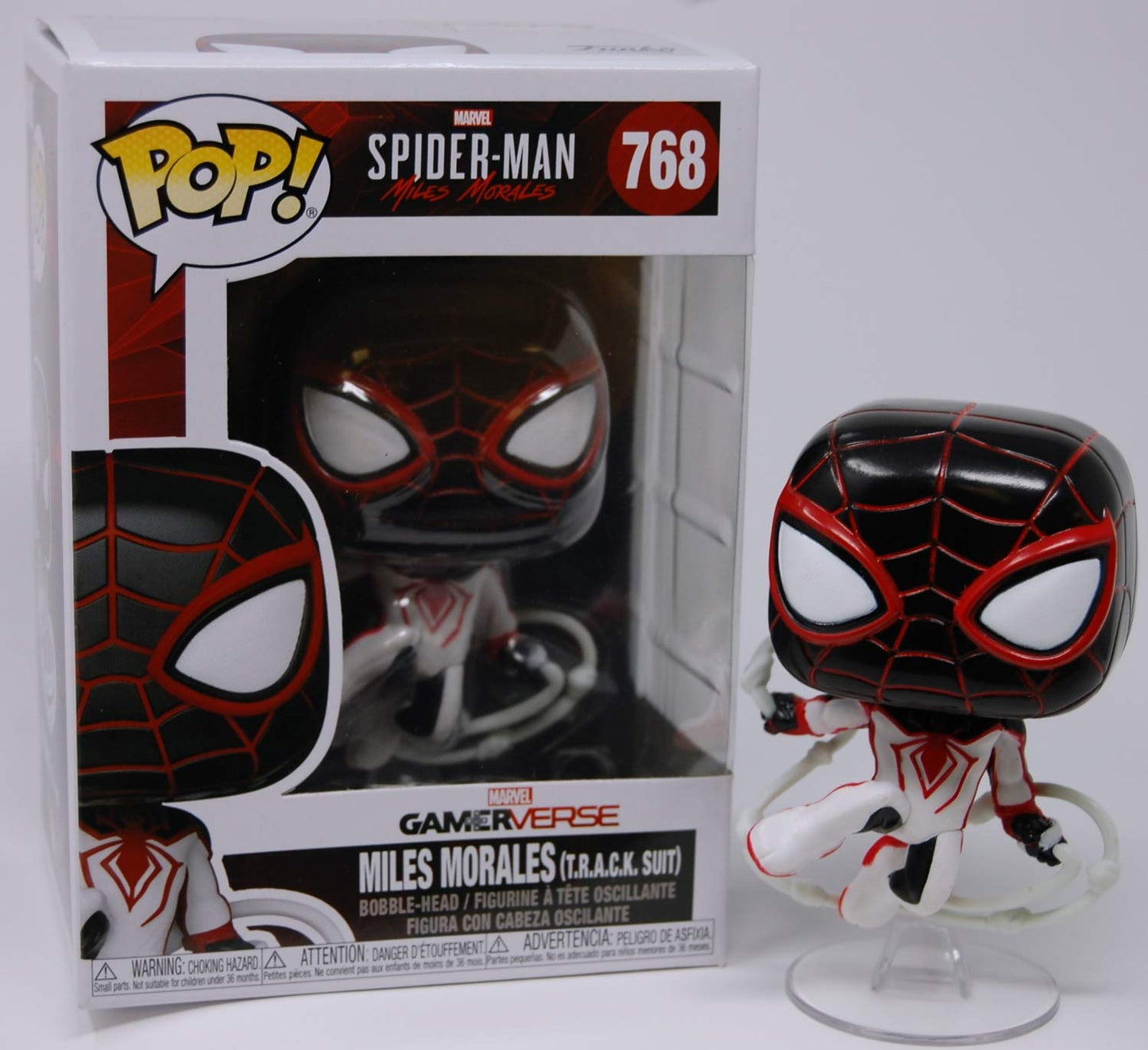 Funko Pop! Games: Spider-Man: Miles Morales - Miles Morales in Track Suit