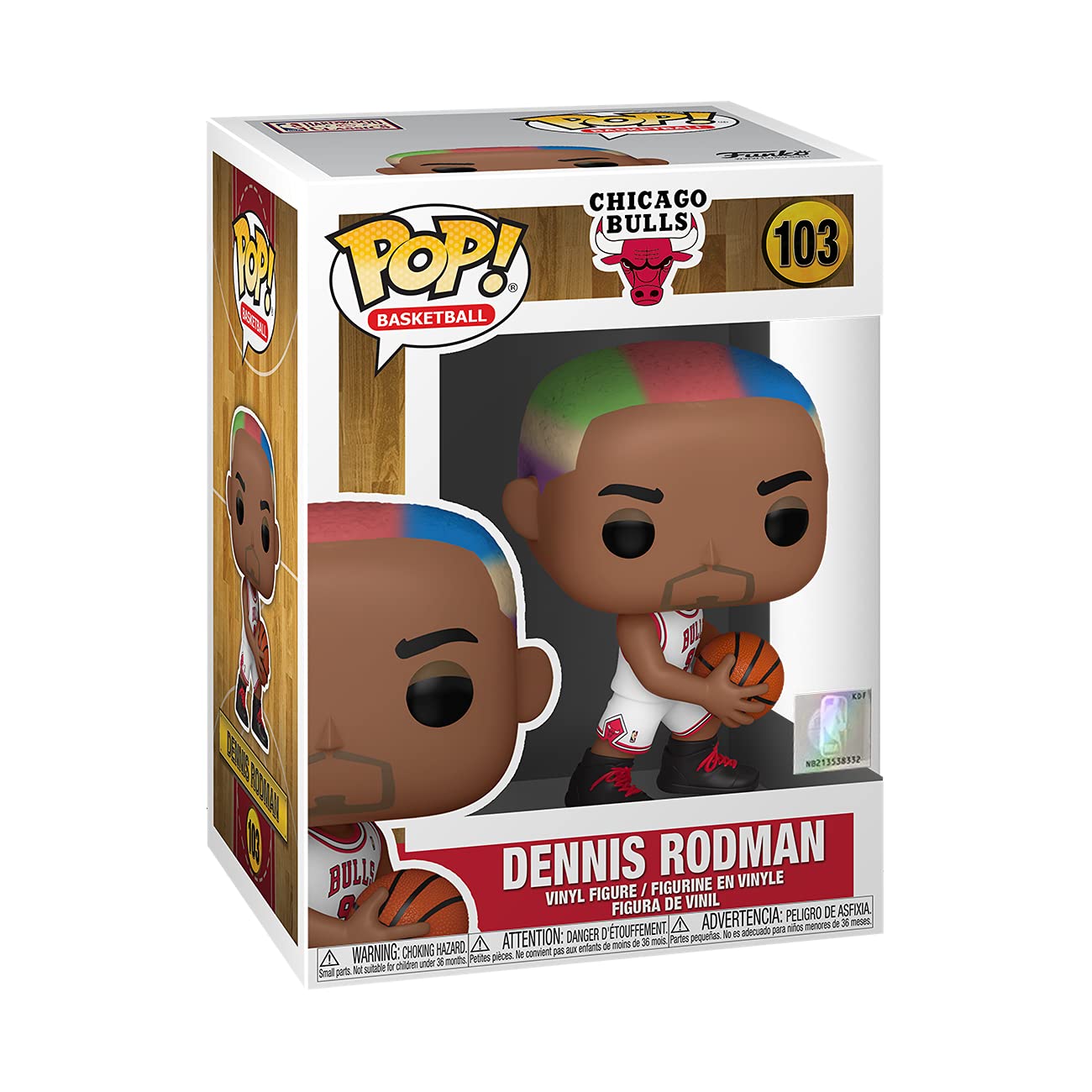 Funko Pop! NBA: Legends - Dennis Rodman (Bulls Home)