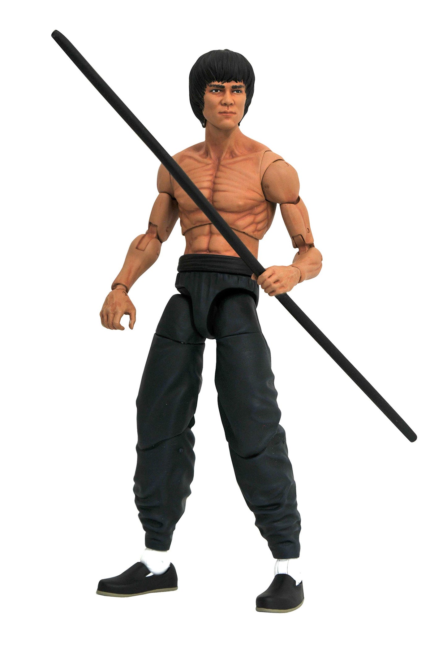 DIAMOND SELECT TOYS Bruce Lee (Shirtless Version) Select Series 2 Action Figure