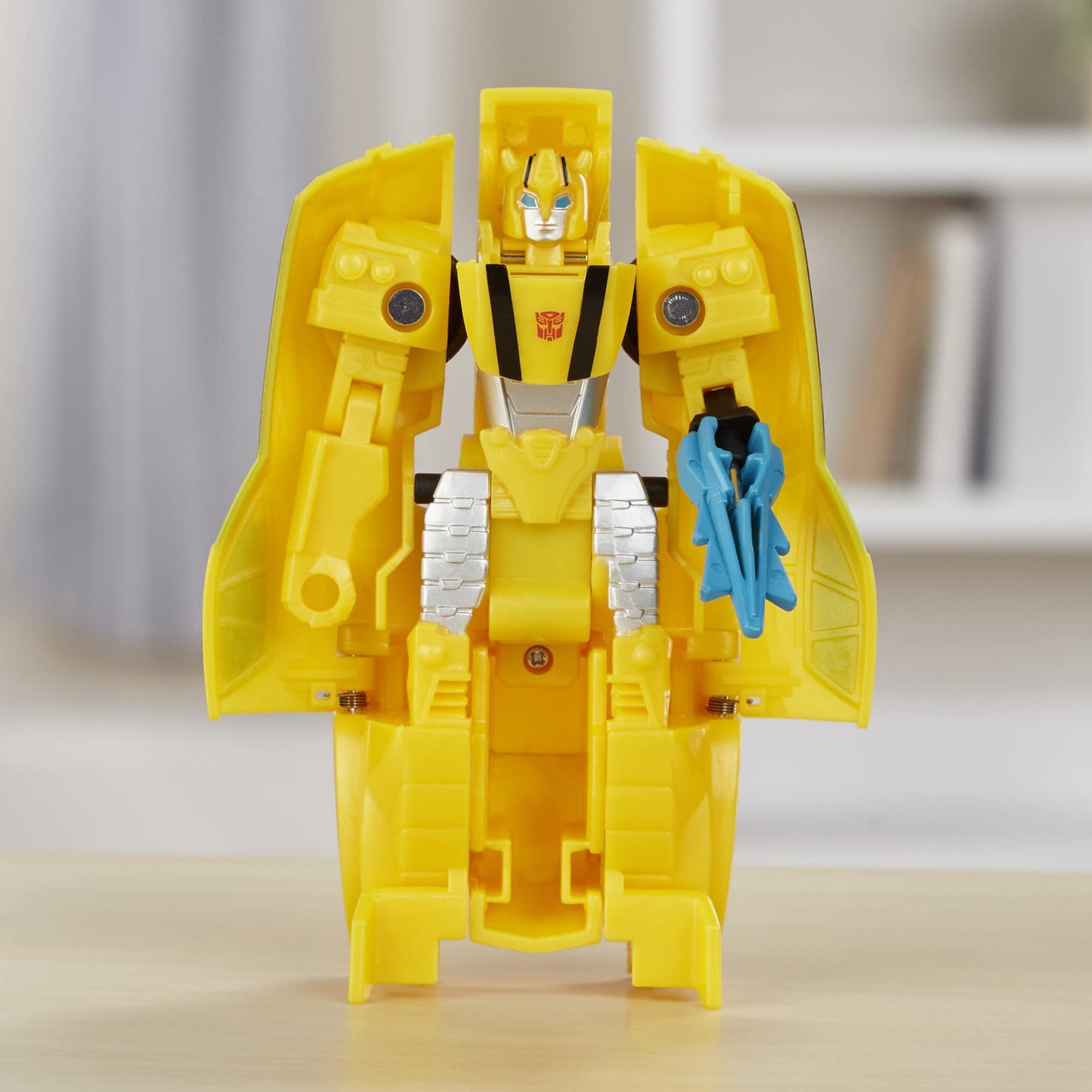 Hasbro Transformers Cyberverse Attackers: 1-Step Changer Bumblebee Action Figure Toy