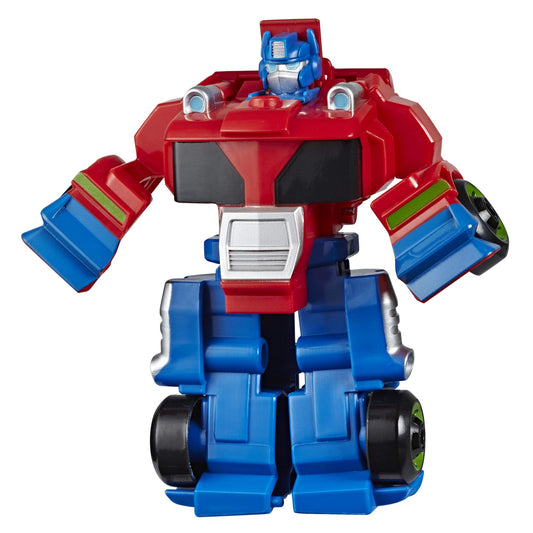 Transformers Rescue Bots Academy Optimus Prime Converting Toy, 4.5-Inch Figure, Toys for Kids Ages 3 and Up