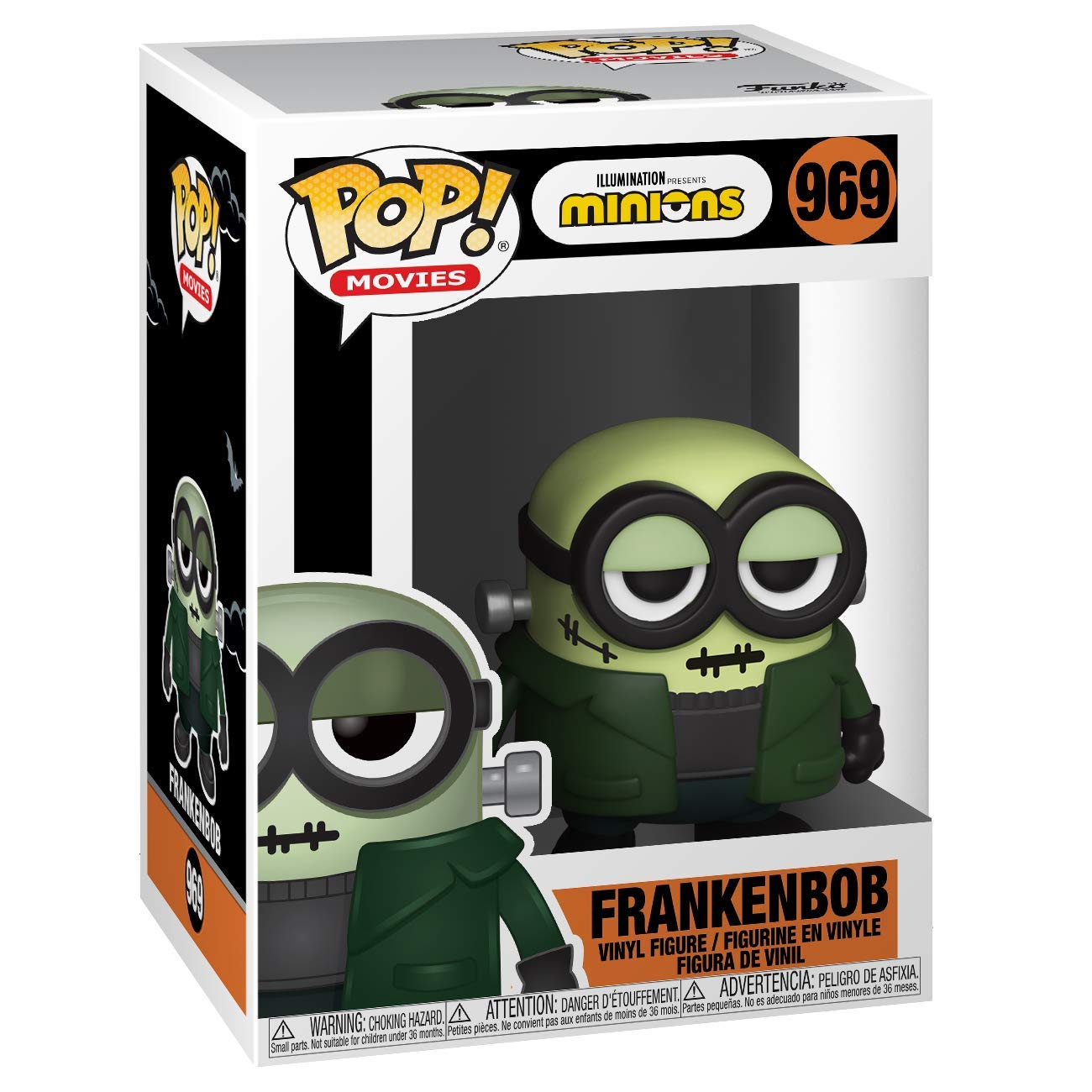 Funko Pop! Movies: Minions - Frankenbob, Multicolor