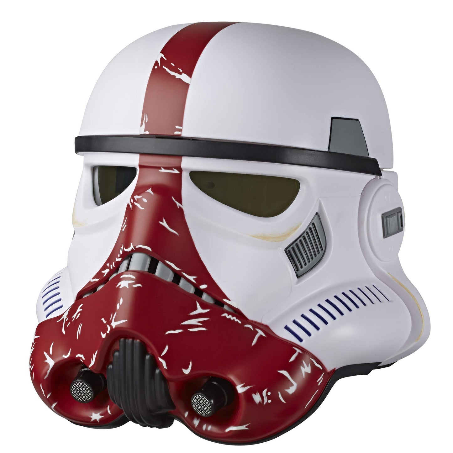 Star Wars The Black Series The Mandalorian Incinerator Stormtrooper Premium Electronic Helmet, Roleplay Collectible