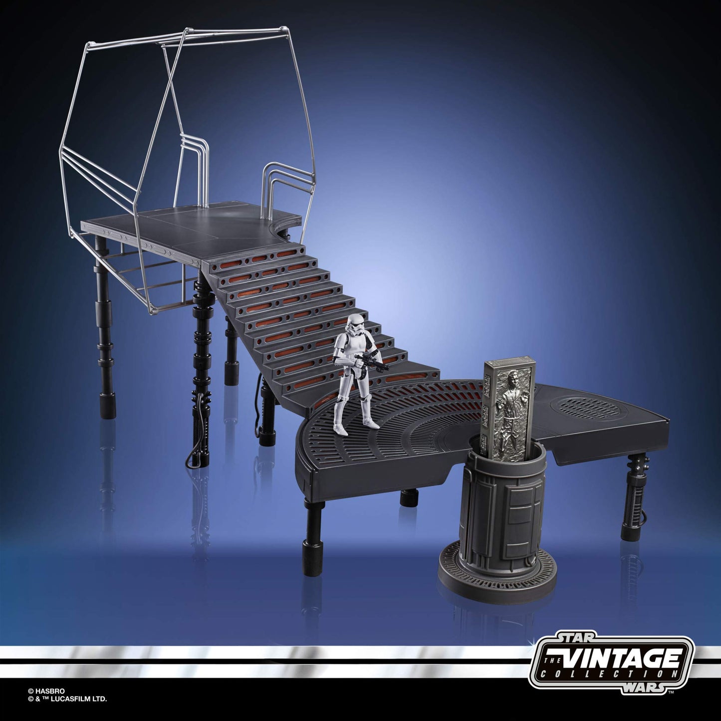 Star Wars The Vintage Collection Star Wars: The Empire Strikes Back Carbon-Freezing Chamber Playset with Stormtrooper Action Figure,