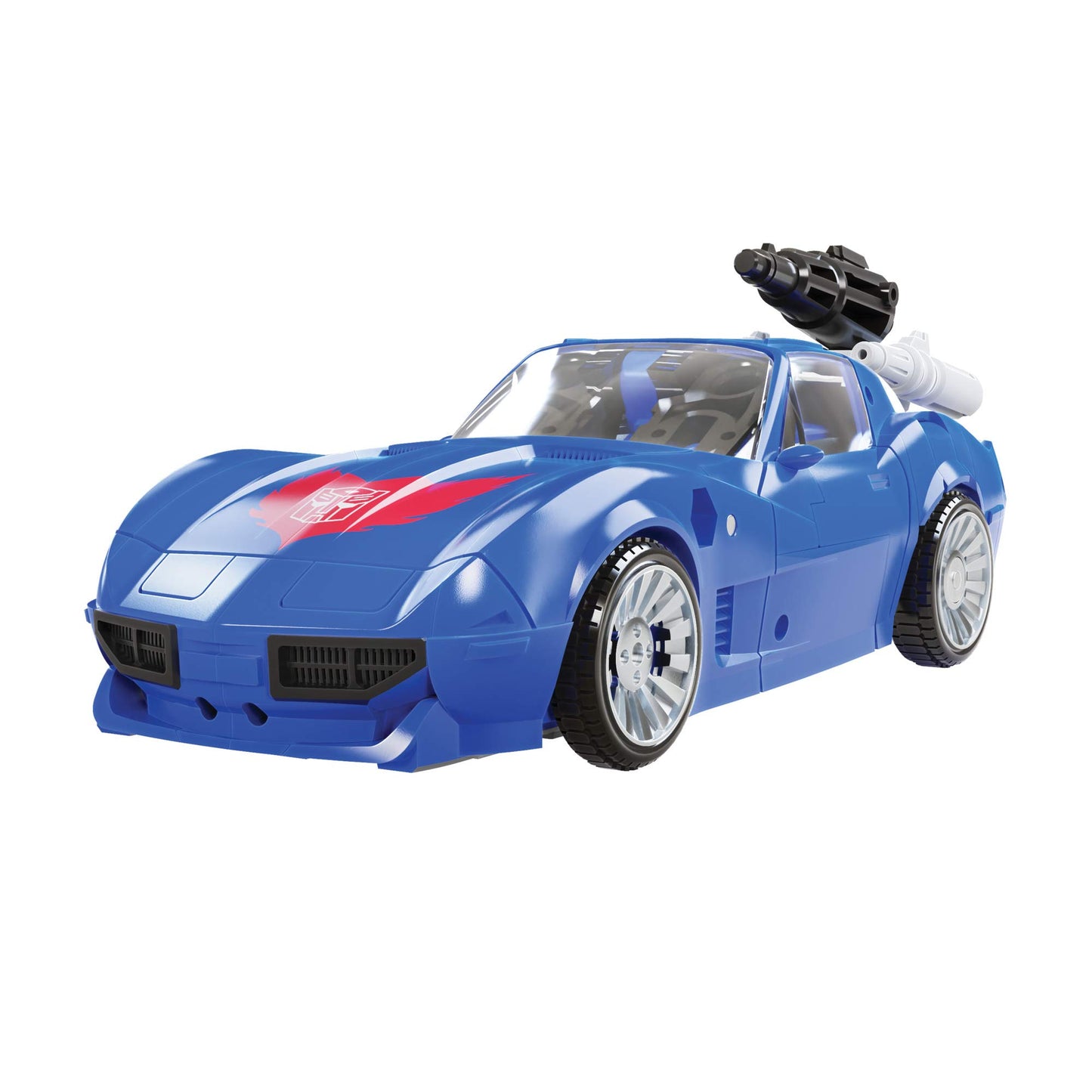 Transformers Toys Generations War for Cybertron: Kingdom Deluxe WFC-K26 Autobot Tracks Action Figure - Kids Ages 8 and Up, 5.5-inch