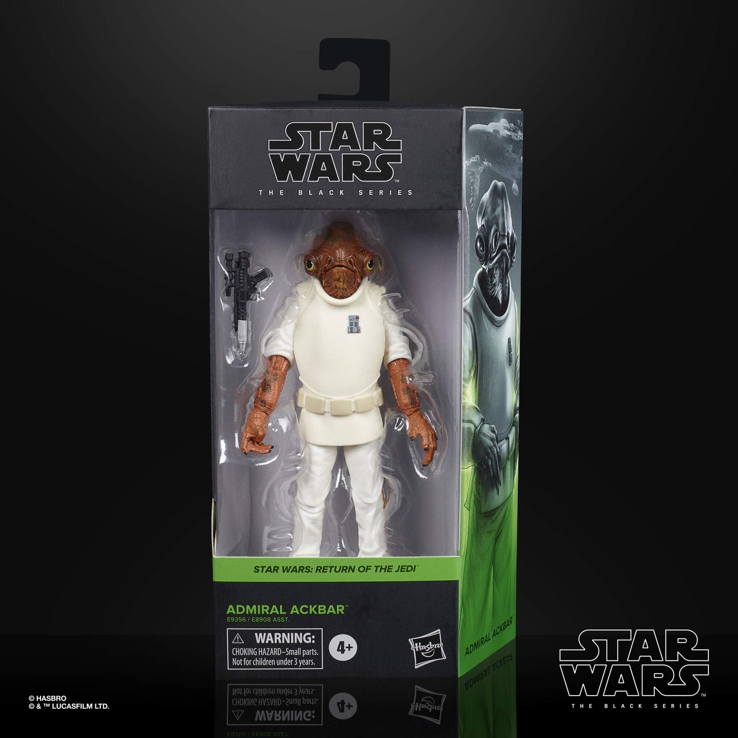 Star Wars The Black Series Admiral Ackbar Toy 6-Inch-Scale Star Wars: Return of The Jedi Collectible Action Figure, Kids Ages 4 and Up