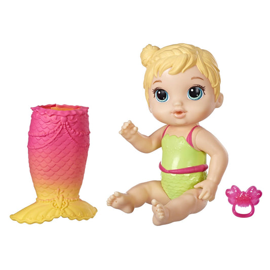 Hasbro Baby Alive Lil? Splashes Mermaid: Water Play Baby Doll Toy