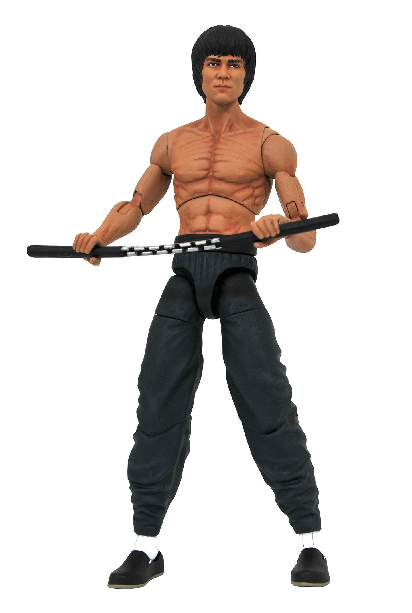 DIAMOND SELECT TOYS Bruce Lee (Shirtless Version) Select Series 2 Action Figure