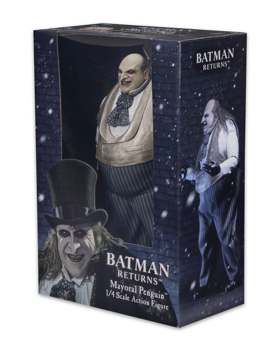 NECA NE61443 Batman Returns 1/4 Scale Action Figure Mayoral Penguin Toy