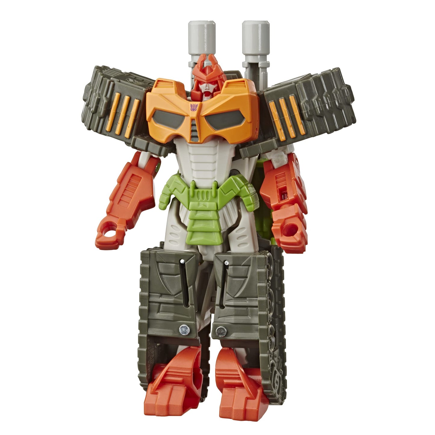 Hasbro Transformers Bumblebee Cyberverse Adventures Action Attackers: 1-Step Bludgeon Action Figure, Whirlwind Slash Action Attack Move, 4.25-inch, E7071AS00