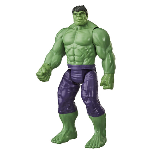 Marvel Avengers Titan Hero Series Blast Gear Deluxe Hulk Action Figure, 12-Inch Toy, Inspired by Marvel Comics, for Kids Ages 4 and Up