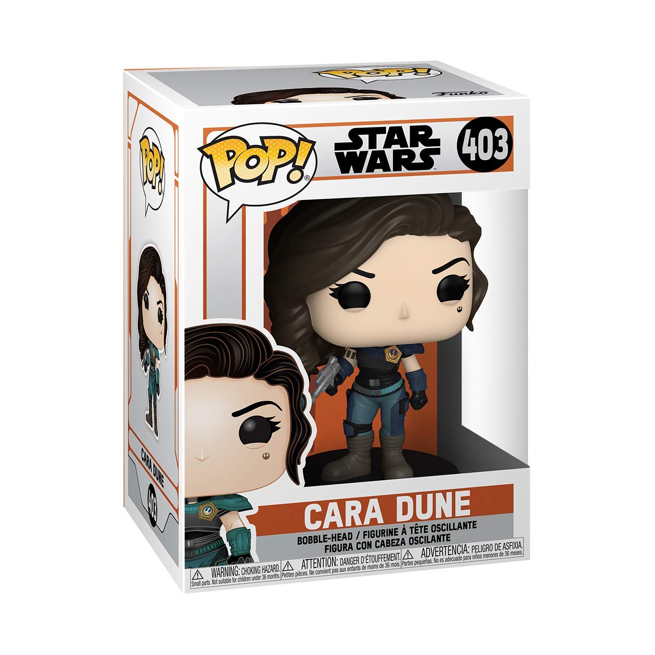 Funko - Figurine Star Wars Mandalorian - Cara Dune V2 Pop 10cm - 0889698509619