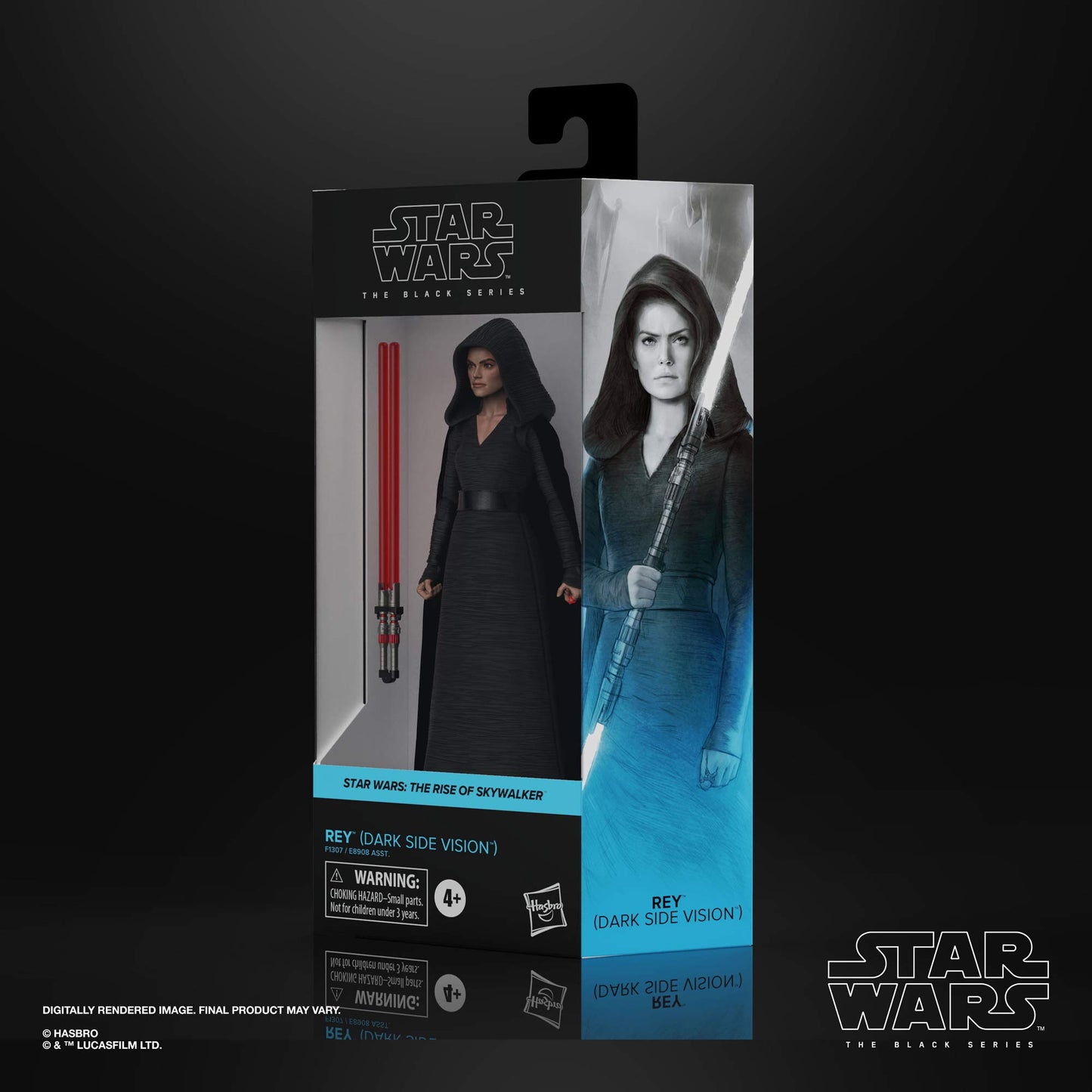 Star Wars The Black Series Rey (Dark Side Vision) Toy 6-Inch Scale Star Wars: The Rise of Skywalker Collectible Action Figure, Ages 4 and Up